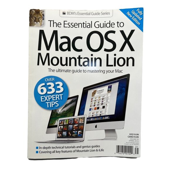 BDMs Essential Guide To Mac OSX Mountain Lion In-Depth Tutorials Apple Software - Picture 10 of 10